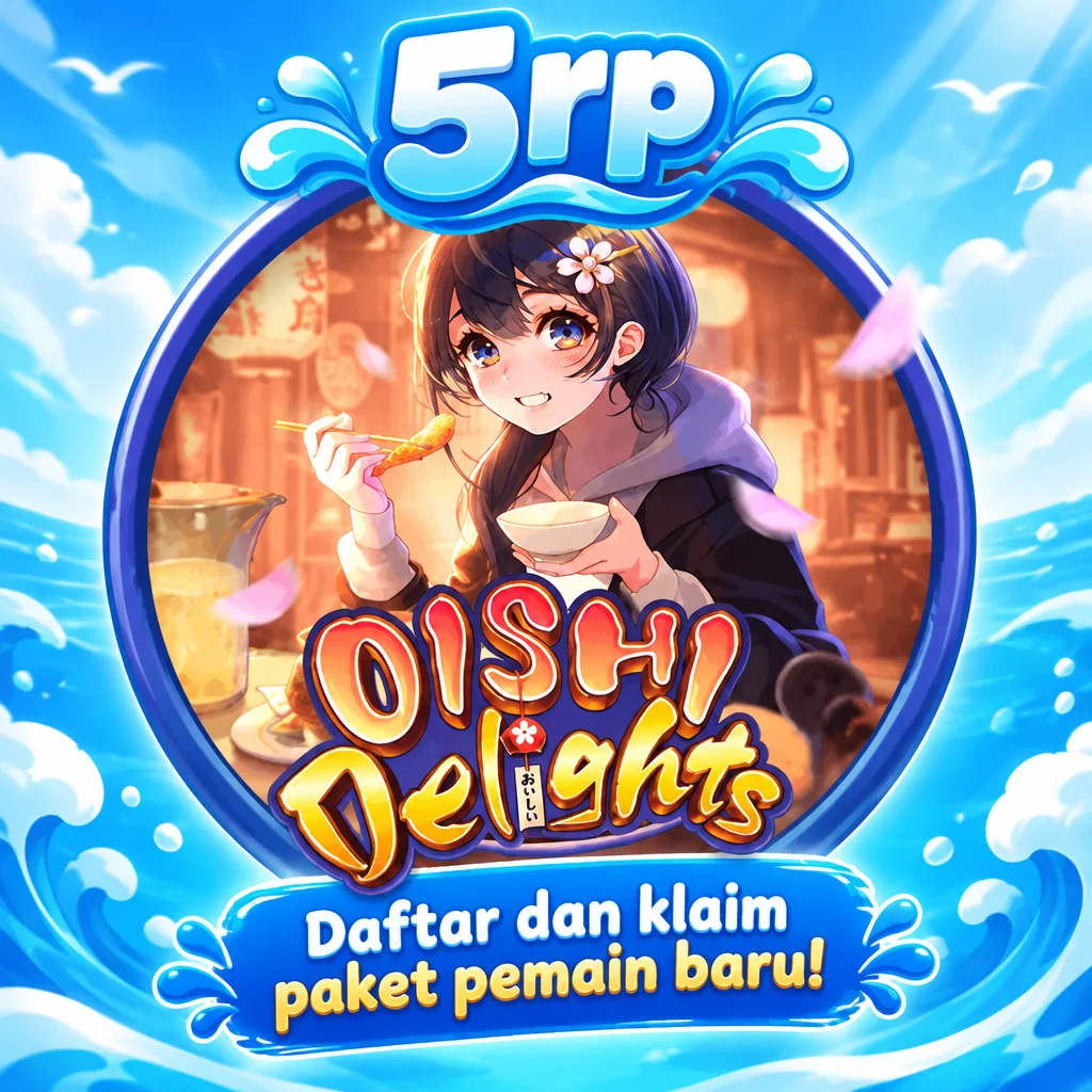 5rp · Oishi Delights · Tampilan permainan